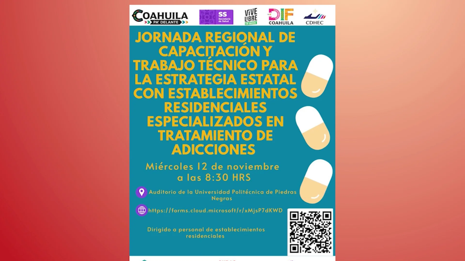 La jornada se realizará el próximo miércoles en la UPPN