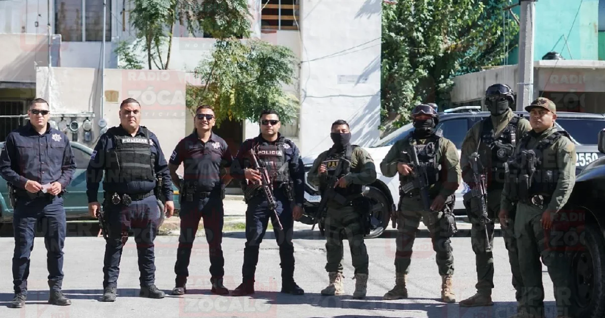 Realizan patrullaje preventivo en colonia Don Antonio para reforzar seguridad