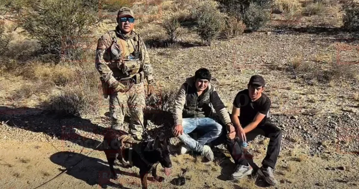 Capturan a dos migrantes en zona rural del Condado de Maverick