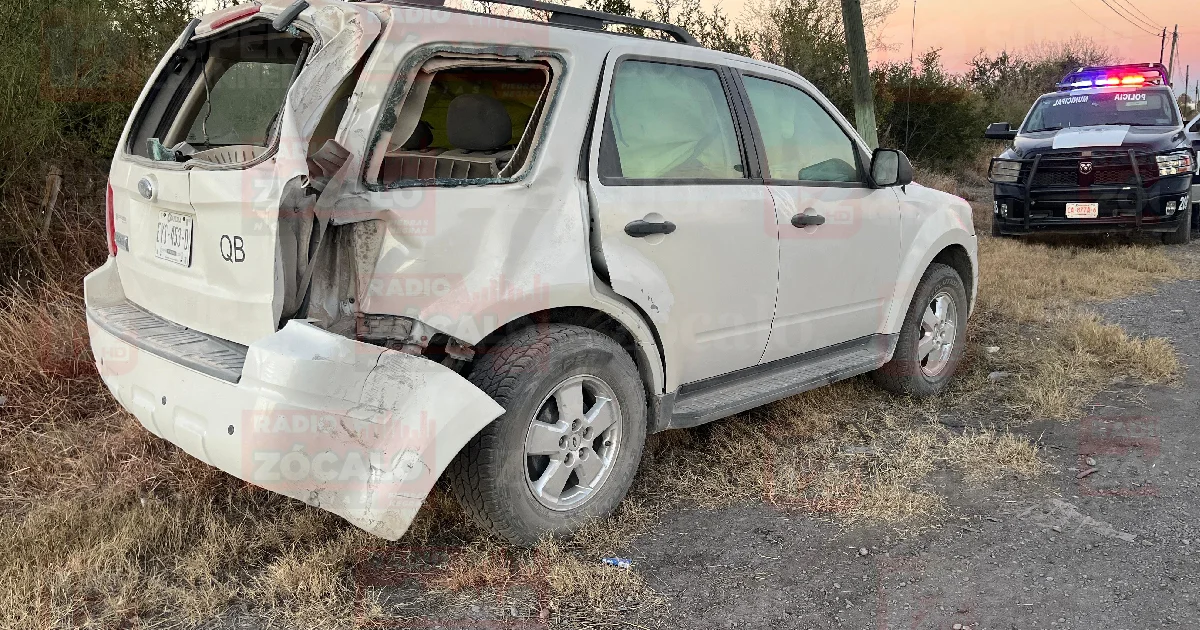 Al lugar acudieron elementos del Mando Coordinado de este municipio