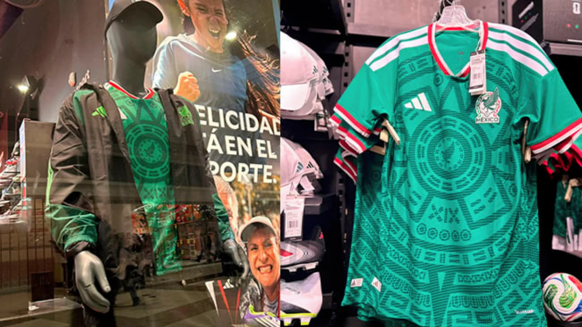¡Ya está a la venta ‘la verde’! El nuevo jersey del Tri aparece en tiendas deportivas