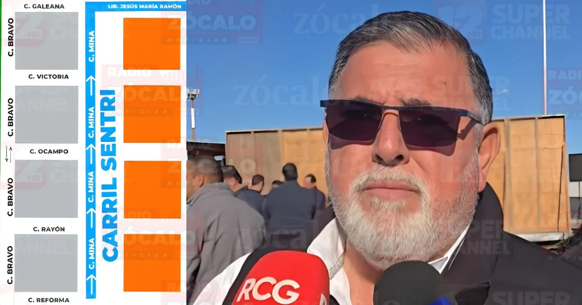 Exhortan a conductores a respetar el acceso Sentri por calle Mina