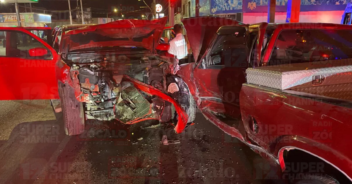 Siguen sin acuerdo tras accidente vial en Piedras Negras