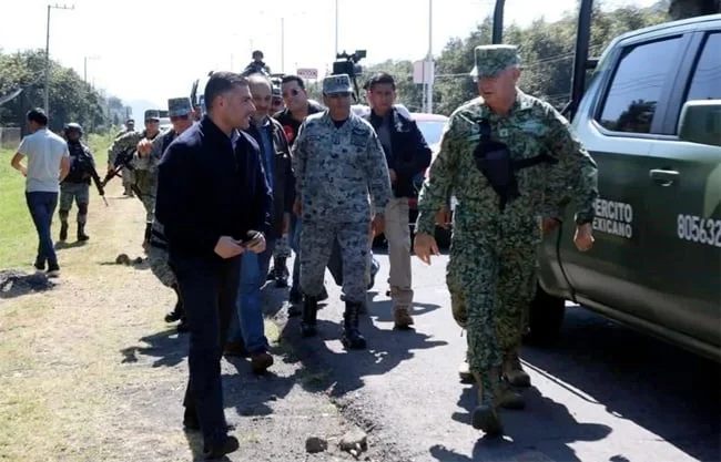 Recorre Gabinete de Seguridad calles de Uruapan