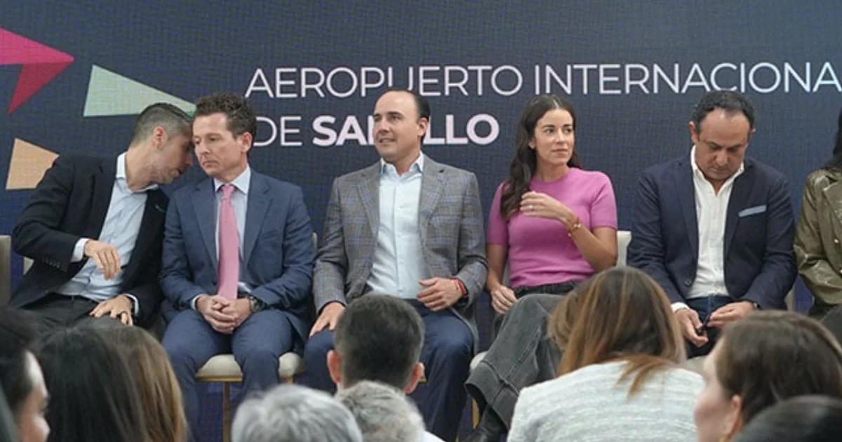 El gobernador de Coahuila anunció una inversión de 600 millones de pesos para el aeropuerto Plan de Guadalupe