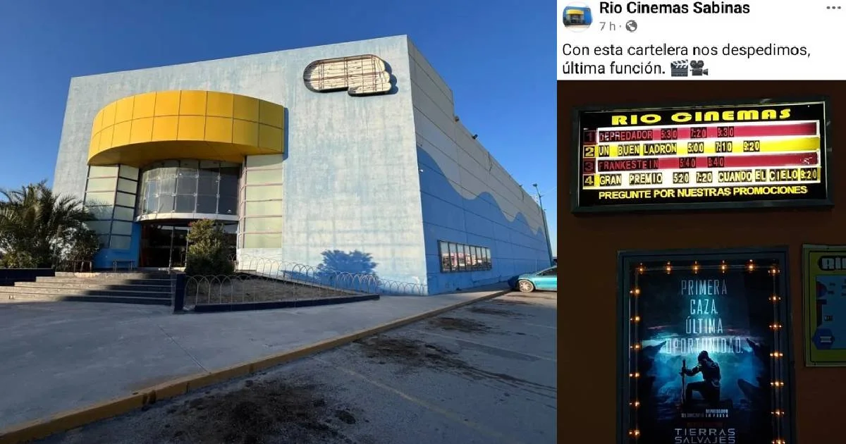 La última función proyectada fue la película Frankenstein, que se presentó sin espectadores, reflejando el declive en la afluencia