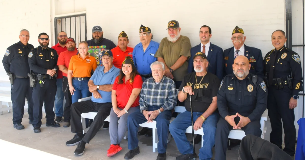 Mayor Aarón Valdez encabeza homenaje a veteranos en el Museo Fort Duncan