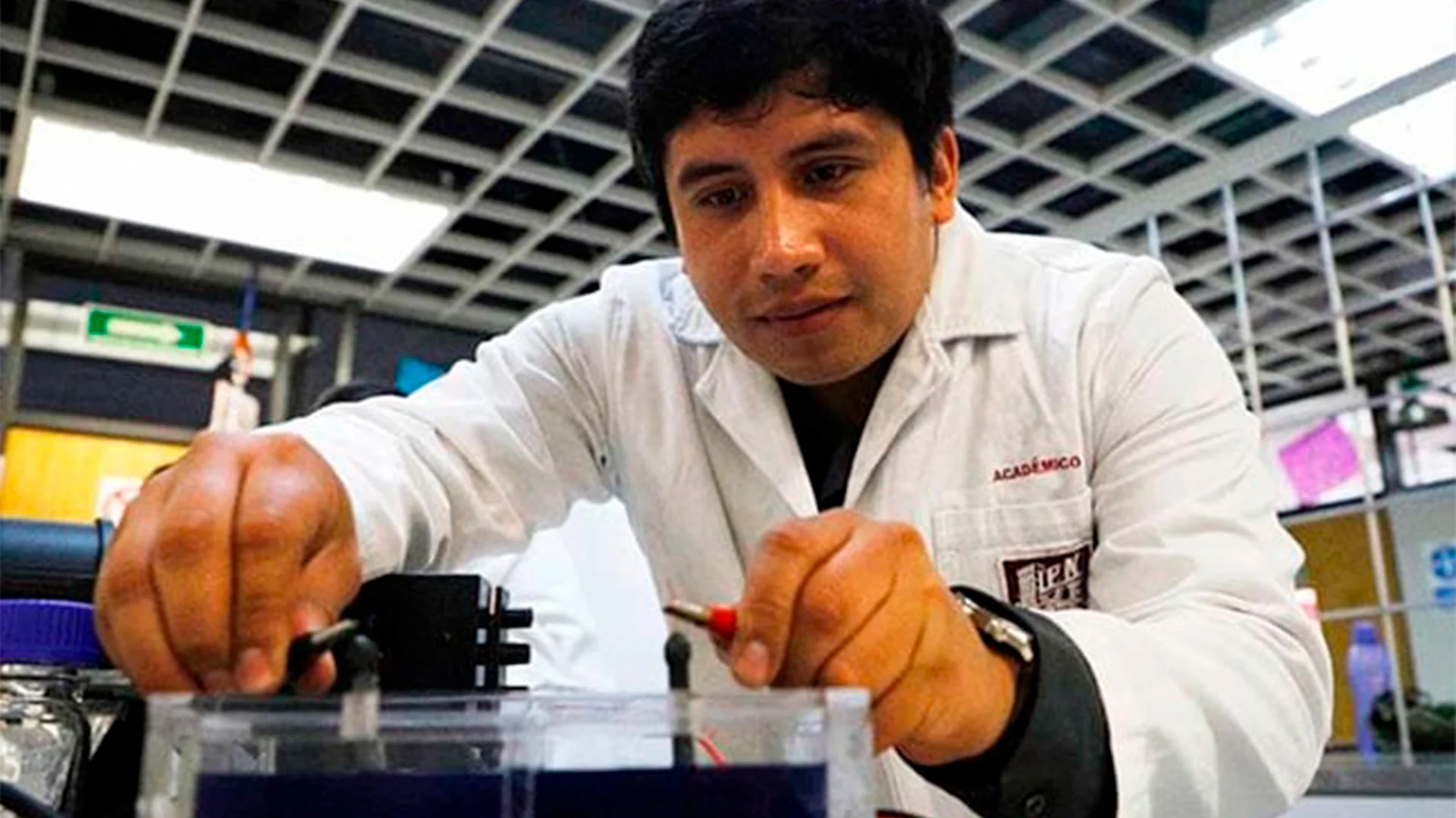 Estudiantes del IPN convierten el sargazo en electrodos para descontaminar agua residual textil