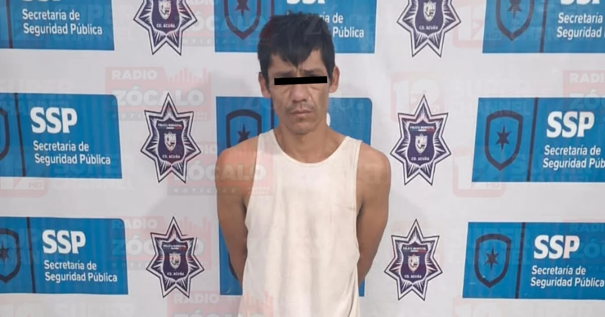 Detienen a hombre por allanamiento de morada