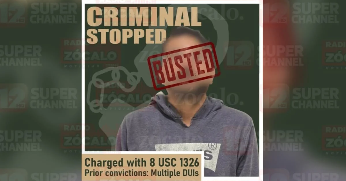 Reincidente con largo historial es detenido en Sector Del Río