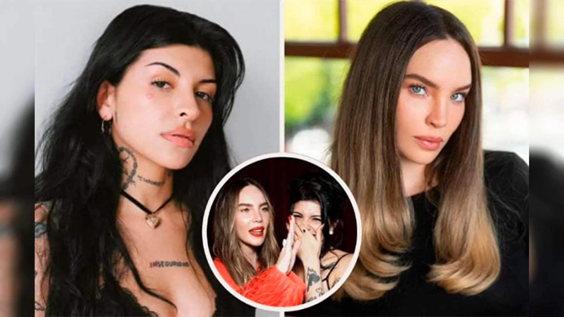 Las cantantes generaron un fuerte alboroto en redes sociales con las imágenes que se difundieron en las que aparecen entre risas y abrazos.