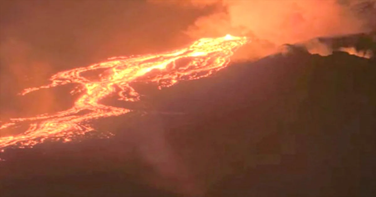 Se registra nueva erupción del volcán Kilauea en Hawái