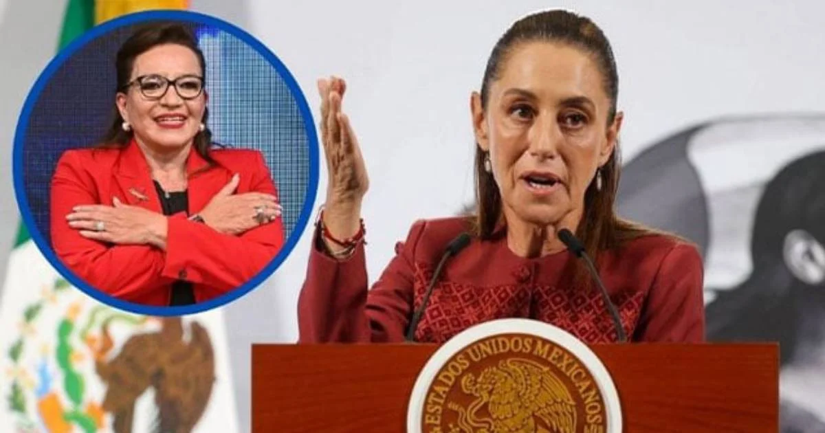 Sheinbaum recibirá en Palacio Nacional este martes a Xiomara Castro, presidenta de Honduras