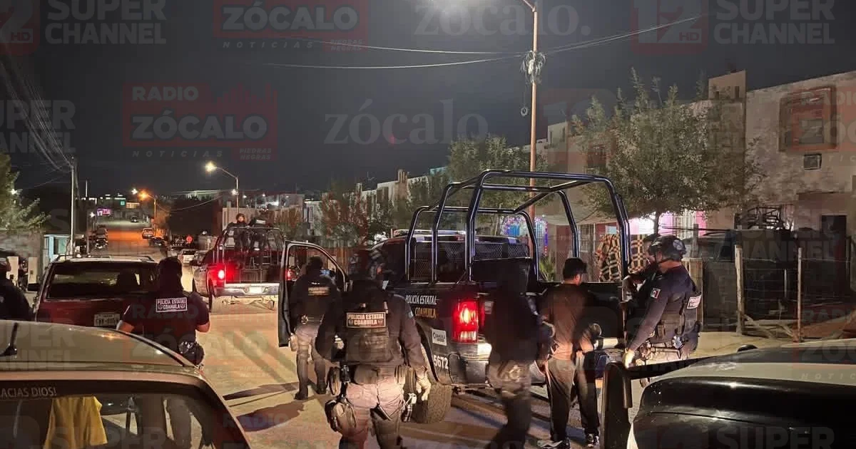 Refuerza PEC vigilancia en Acuña con operativo preventivo