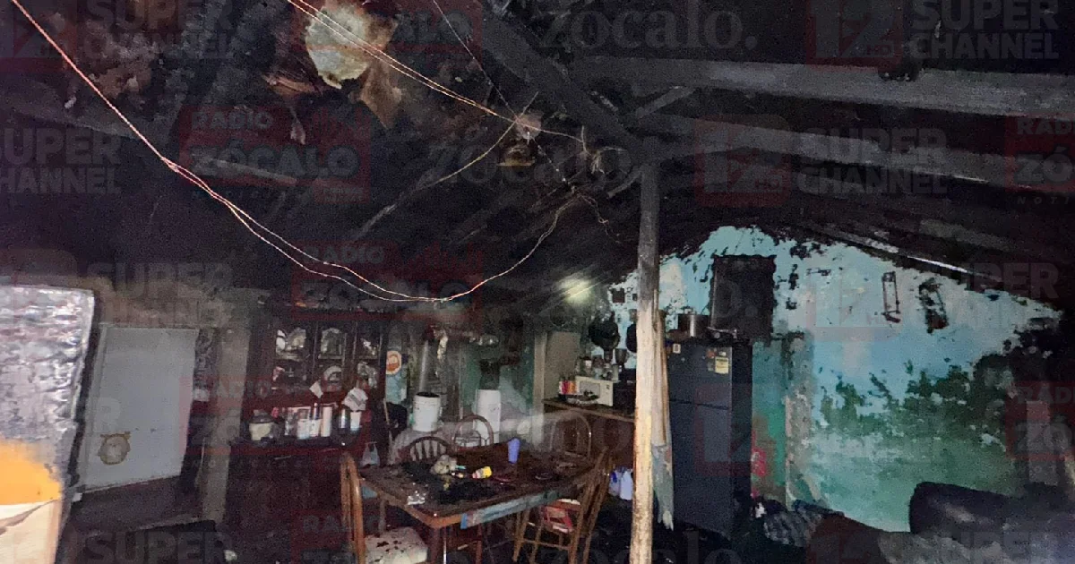 El incendio fue controlado y la víctima pudo ser estabilizada antes de ser trasladada a un centro médico.