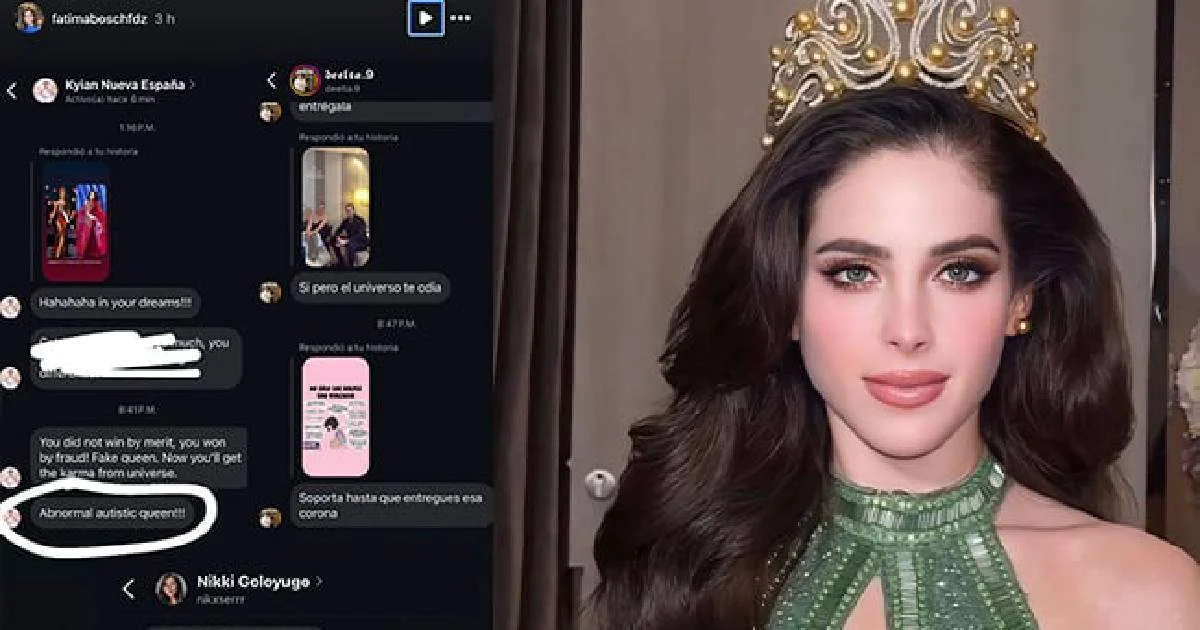 ‘Esto no me derrumba’: Fátima Bosch denuncia ola de odio tras ganar Miss Universe