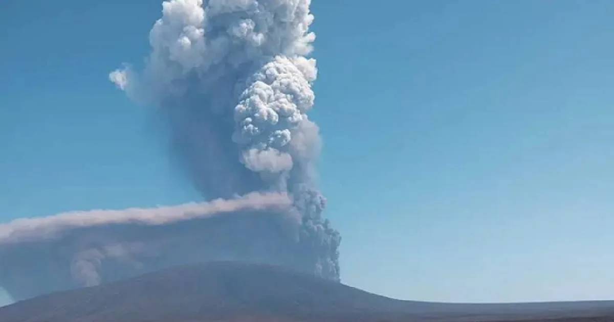 Un volcán en Etiopía entra por primera vez en erupción en casi 12 mil años