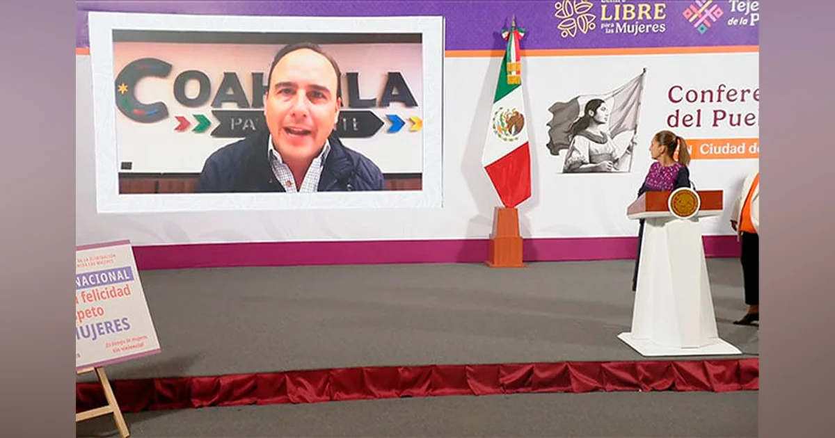 El Gobernador dijo que desde hace dos años que comenzó su administración, iniciaron un gran proyecto para las mujeres en Coahuila.