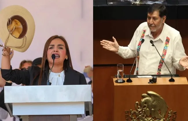 El legislador petista acusó que a la viuda de Carlos Manzo y actual edil de Uruapan “se le despertó” la ambición para buscar ahora la gubernatura.