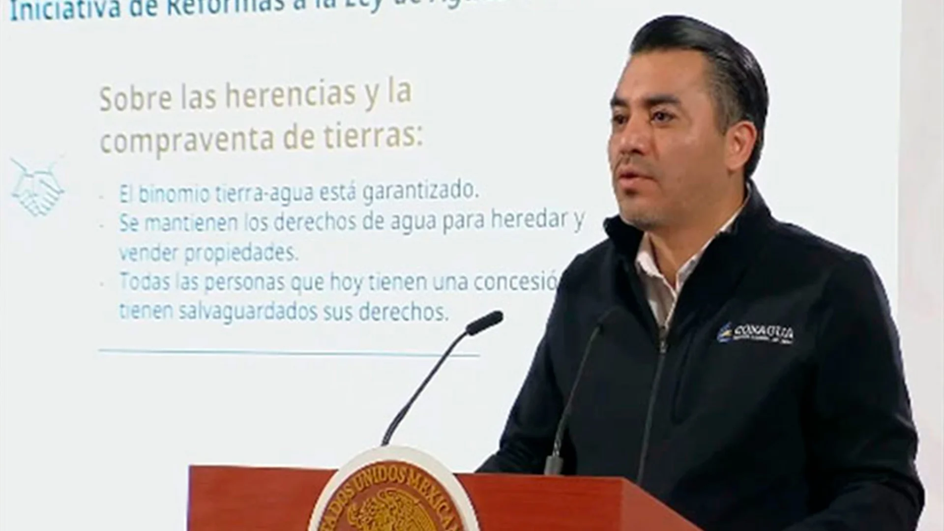 Conagua niega que reforma a la Ley de Aguas impida heredar derechos de agua