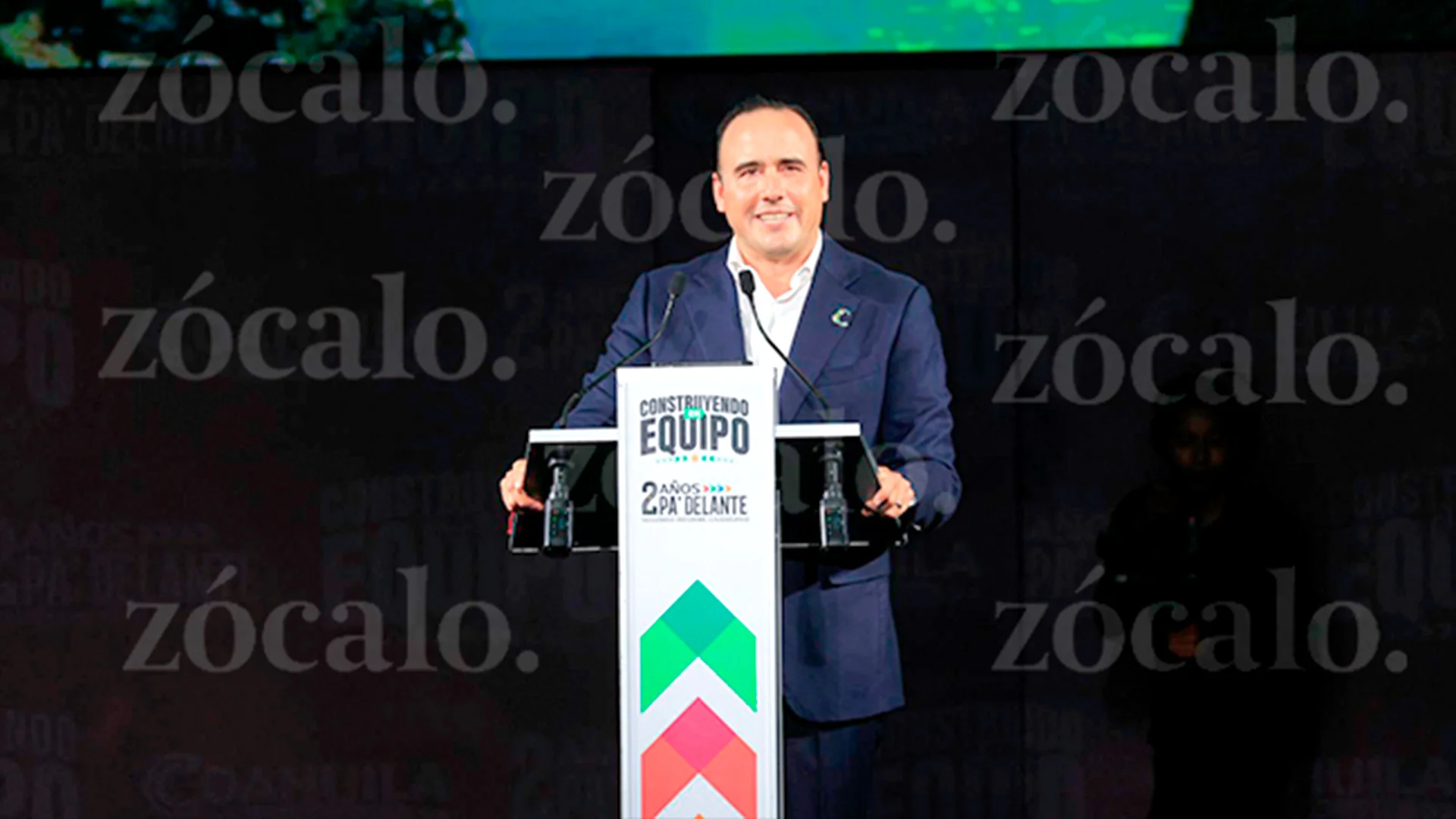 Manolo Jiménez rinde su Segundo Informe Ciudadano en el Coliseo Centenario de Torreón