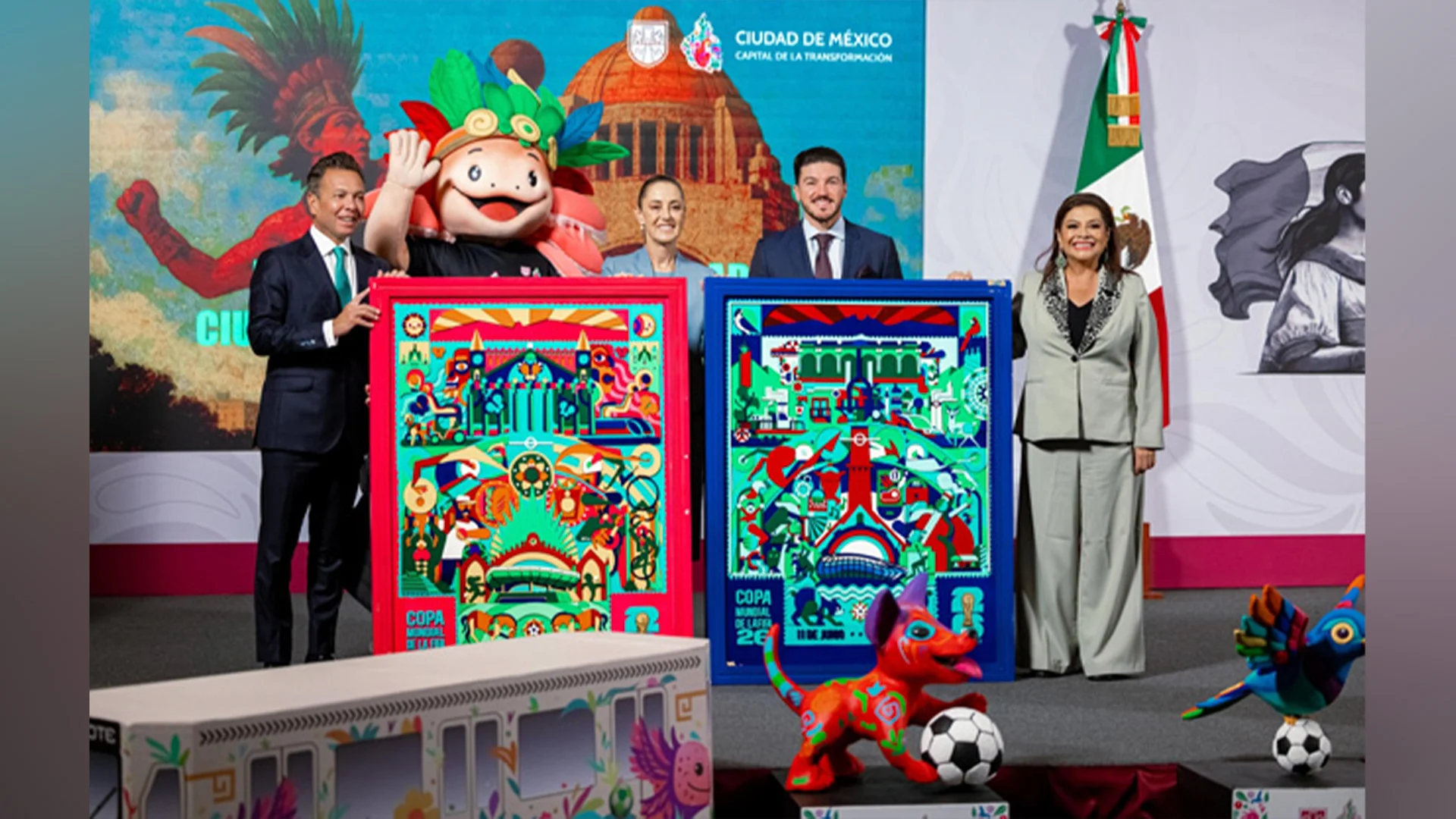 Ciudad de México revela su cartel de la Copa del Mundo 2026