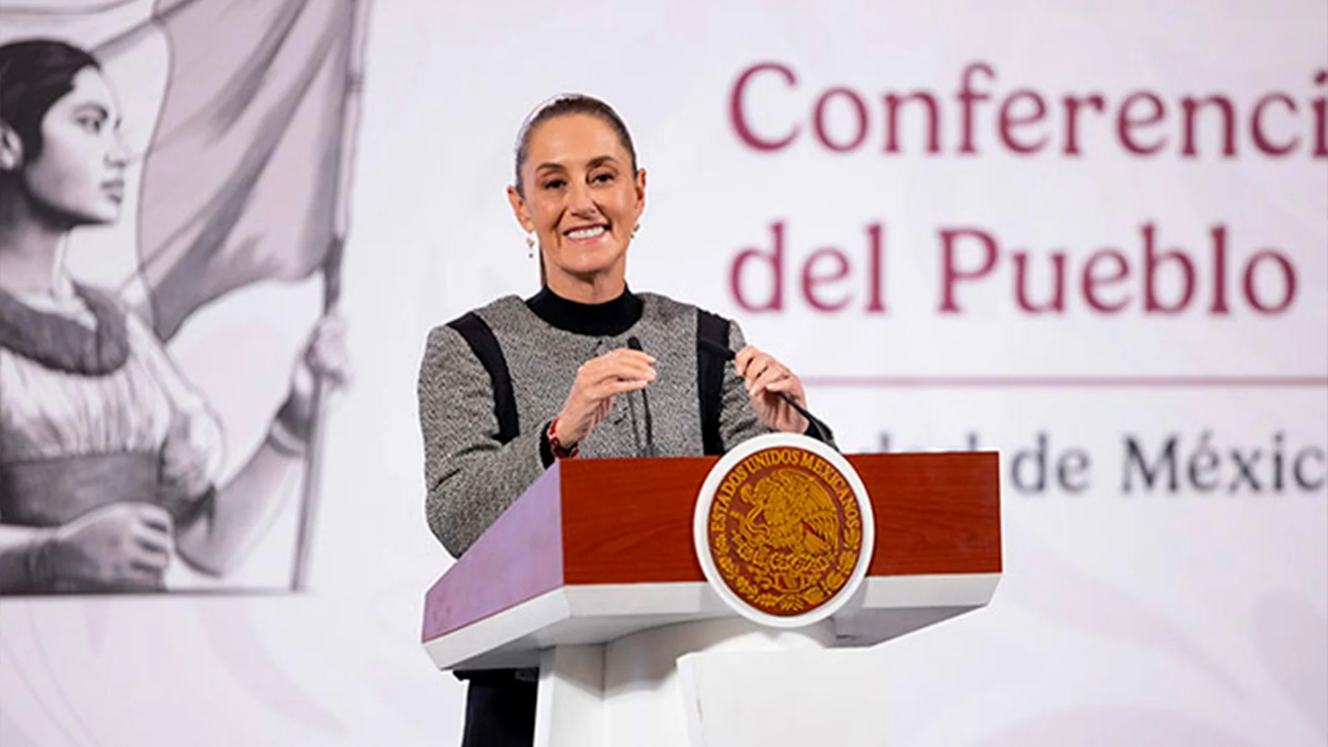 La Mandataria federal dijo que es importante que continúen las investigaciones y que quien esté en las carpetas sea llevado a la justicia.