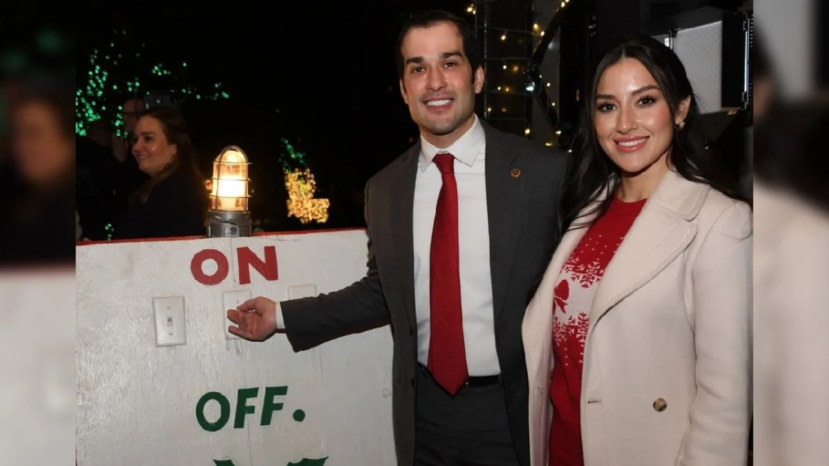 Las luces permanecerán encendidas hasta el 9 de enero de 2026