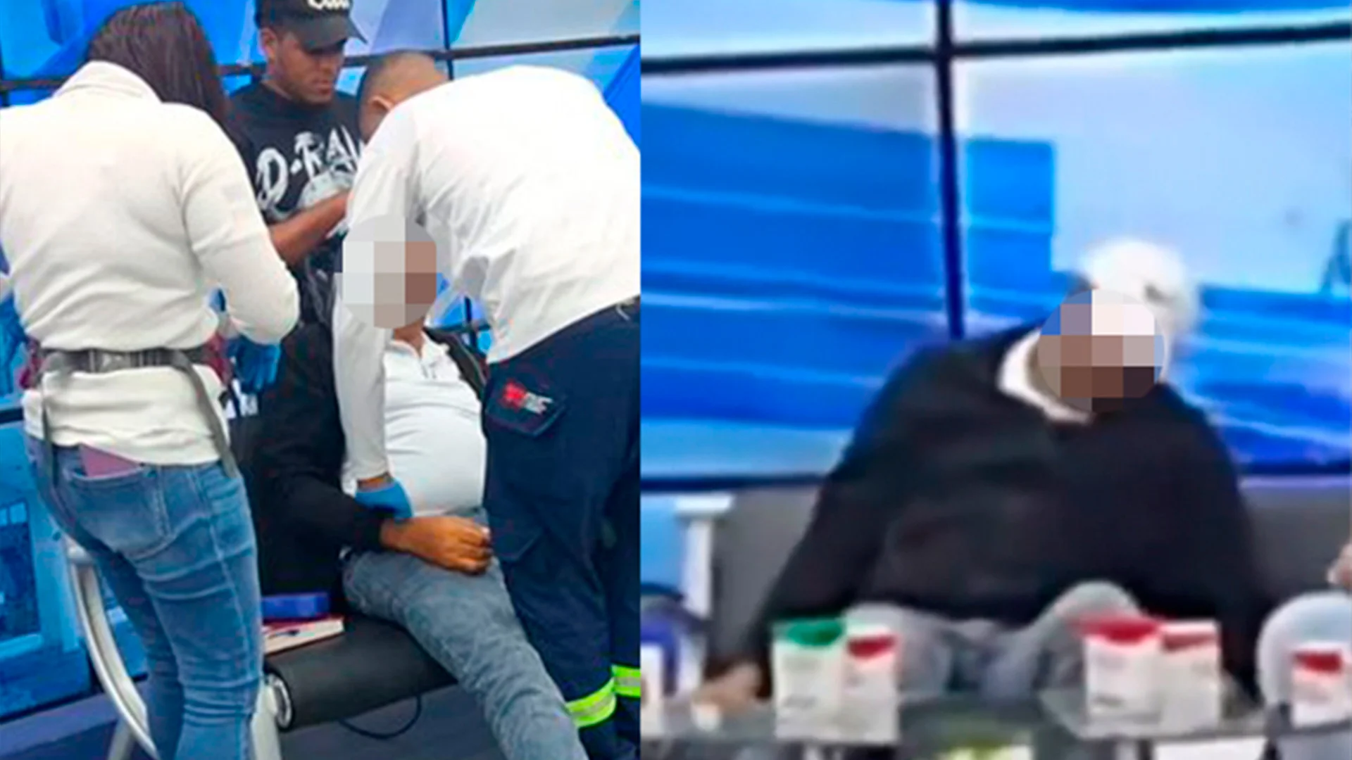Así fue el dramático momento cuando un invitado se infarta en un programa EN VIVO y muere ante las cámaras