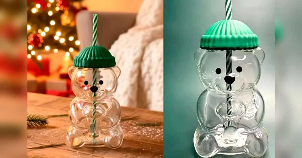 Starbucks Bearista Cup: La tienda donde puedes comprar el vaso de osito de cristalsin fila y más barato