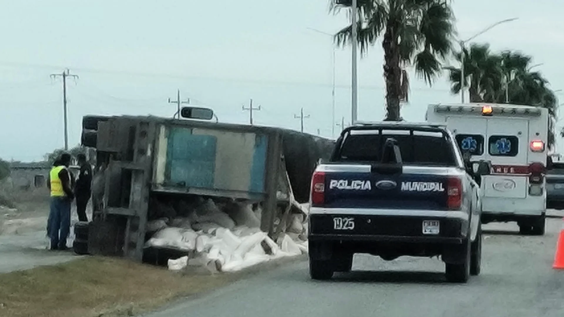 No se reportaron personas lesionadas, solo el susto y los daños materiales