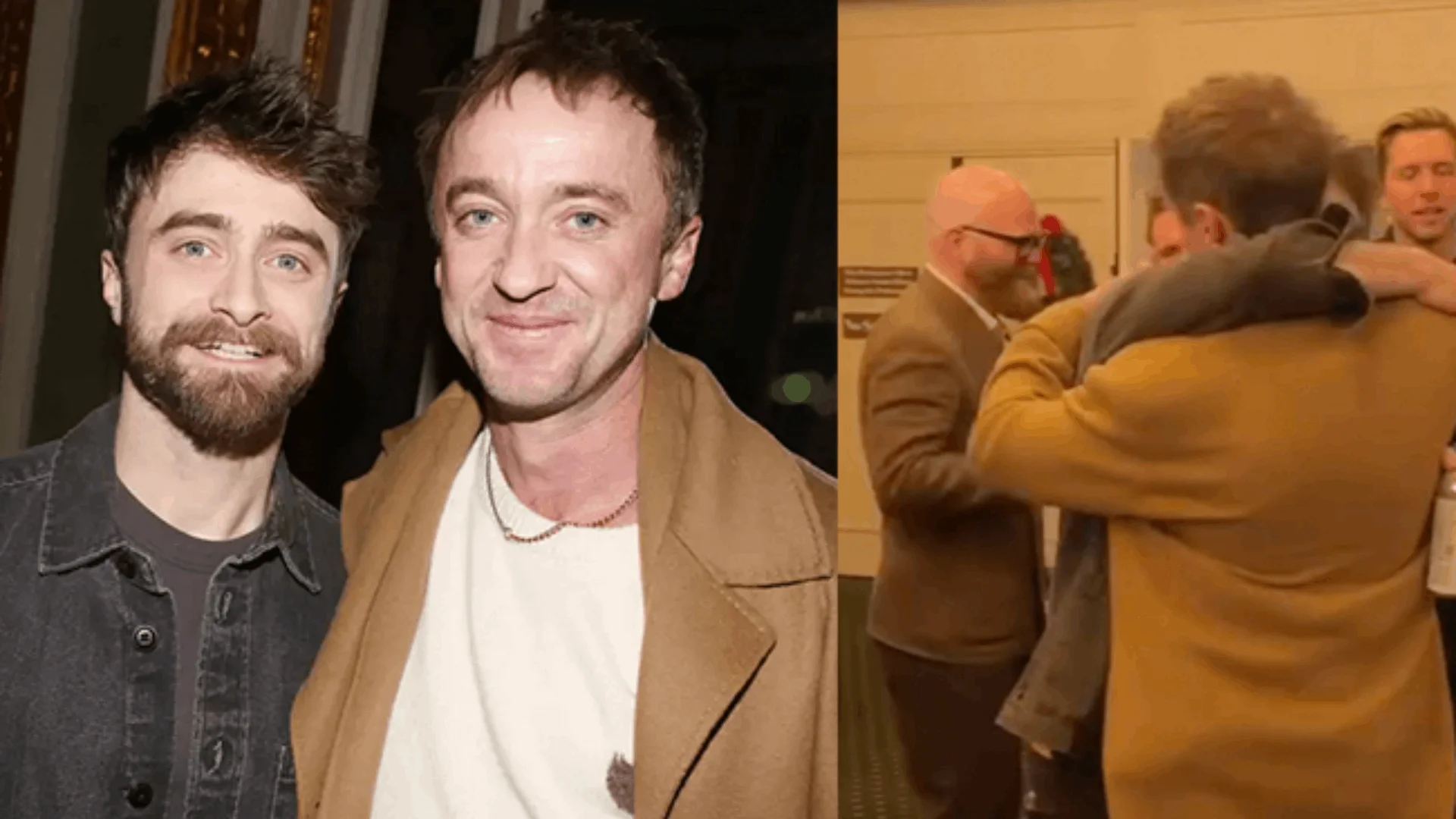 Daniel Radcliffe y Tom Felton se reúnen 24 años después del estreno de la saga de Harry Potter