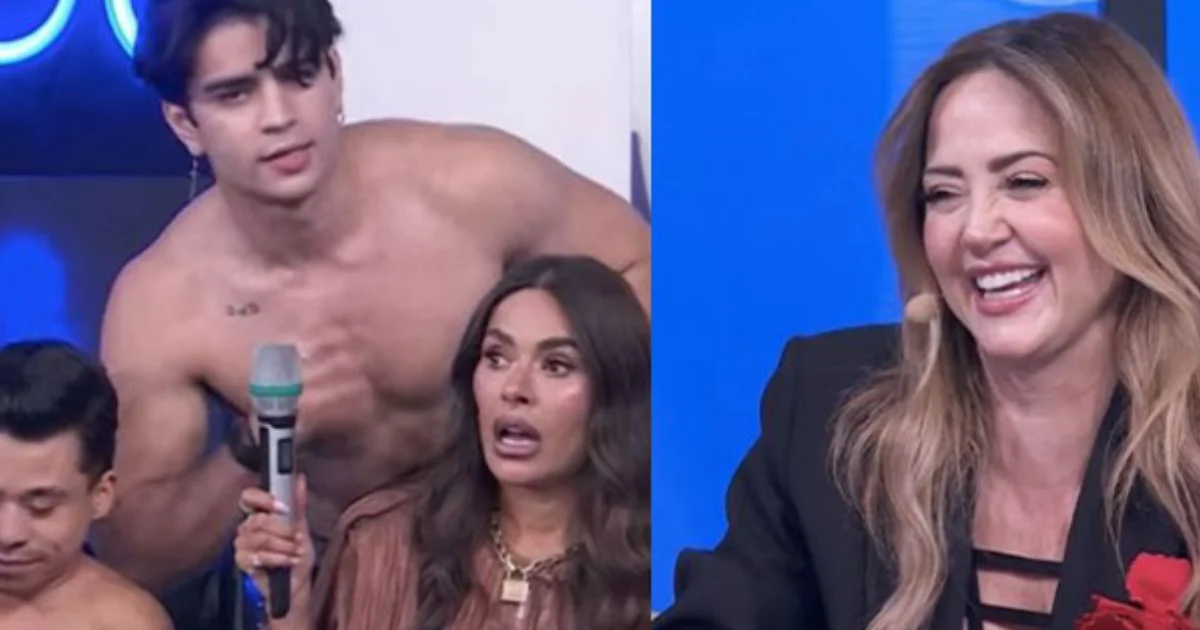 Andrea Legarreta y Galilea Montijo quedan impresionadas con el atrevido baile de Aarón Mercury y Abelito