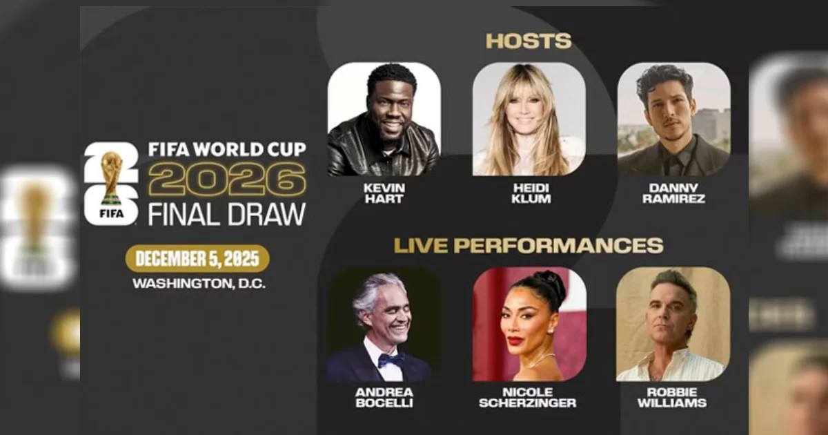 El Mundial 2026 prepara un sorteo con un espectáculo de primer nivel