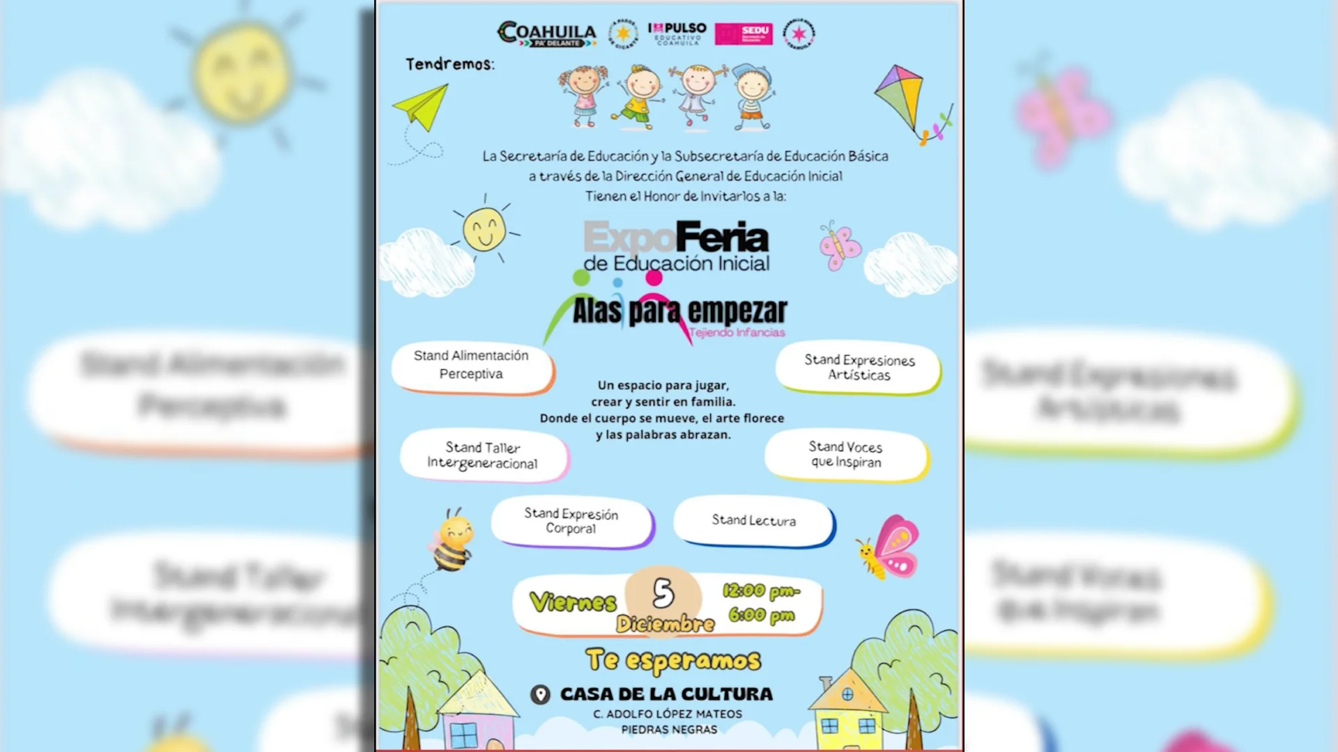 Habrá una serie de stands para que se conozcan las bondades del nivel