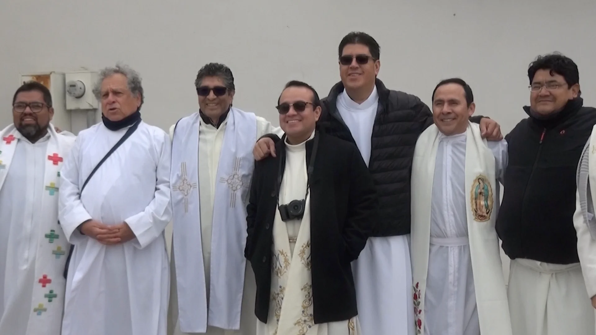Peregrinan hacia el Santuario sacerdotes de los Oriente y Poniente