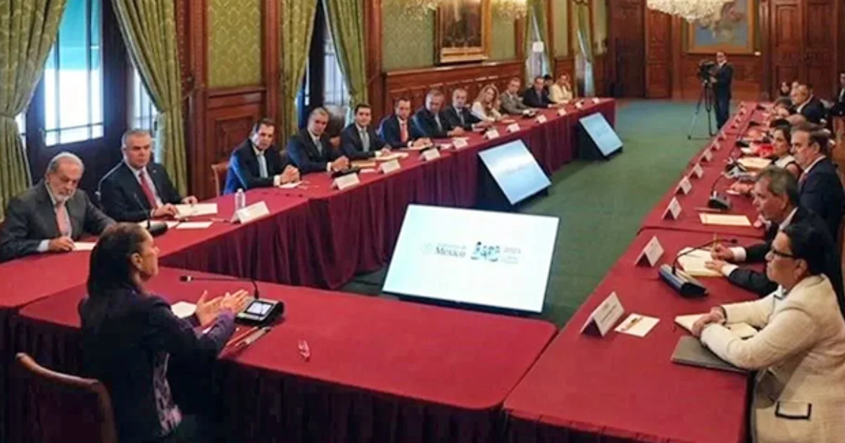 La Presidenta dijo que empresarios y empresarias ofrecieron promover nuevas inversiones en México, nacionales y del exterior