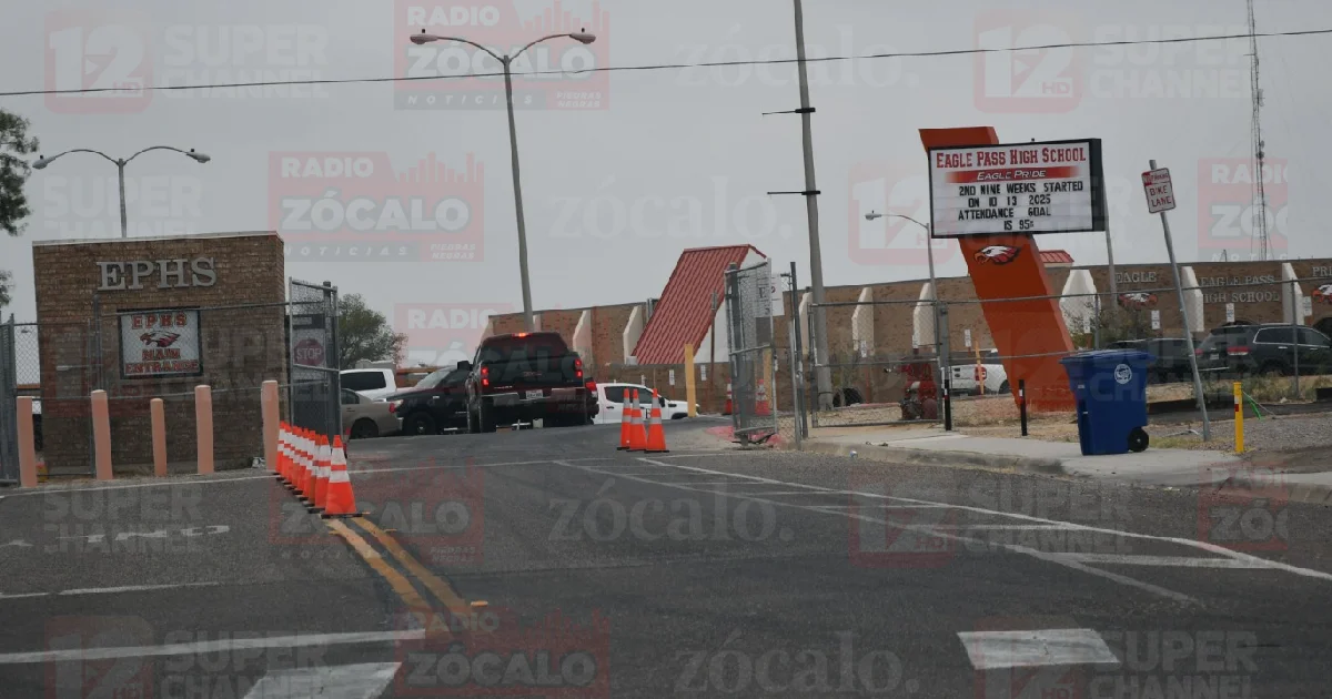 Atienden supuesta amenaza de tiroteo en escuela de Eagle Pass