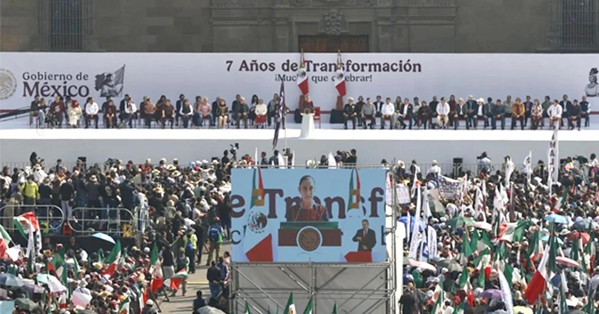 Un día después de su primer cara a cara con el presidente Donald Trump, Sheinbaum afirmó que México no es colonia ni protectorado de nadie.