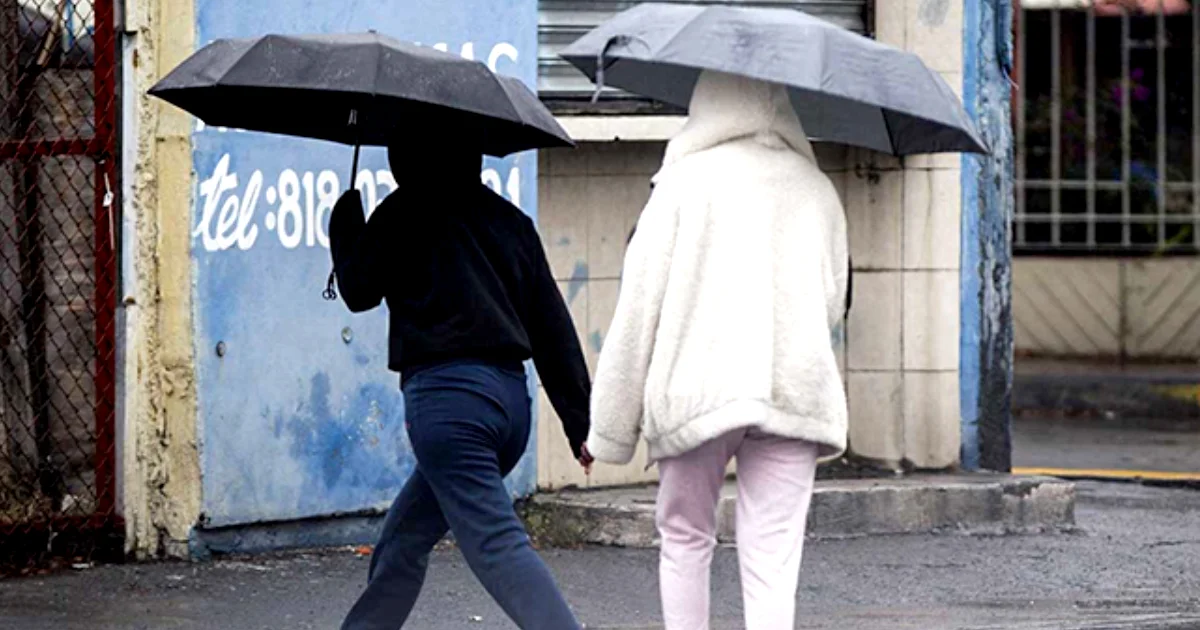 El sistema generará lluvias de distinta intensidad y variaciones importantes de temperatura en diversas zonas del país en los próximos días.