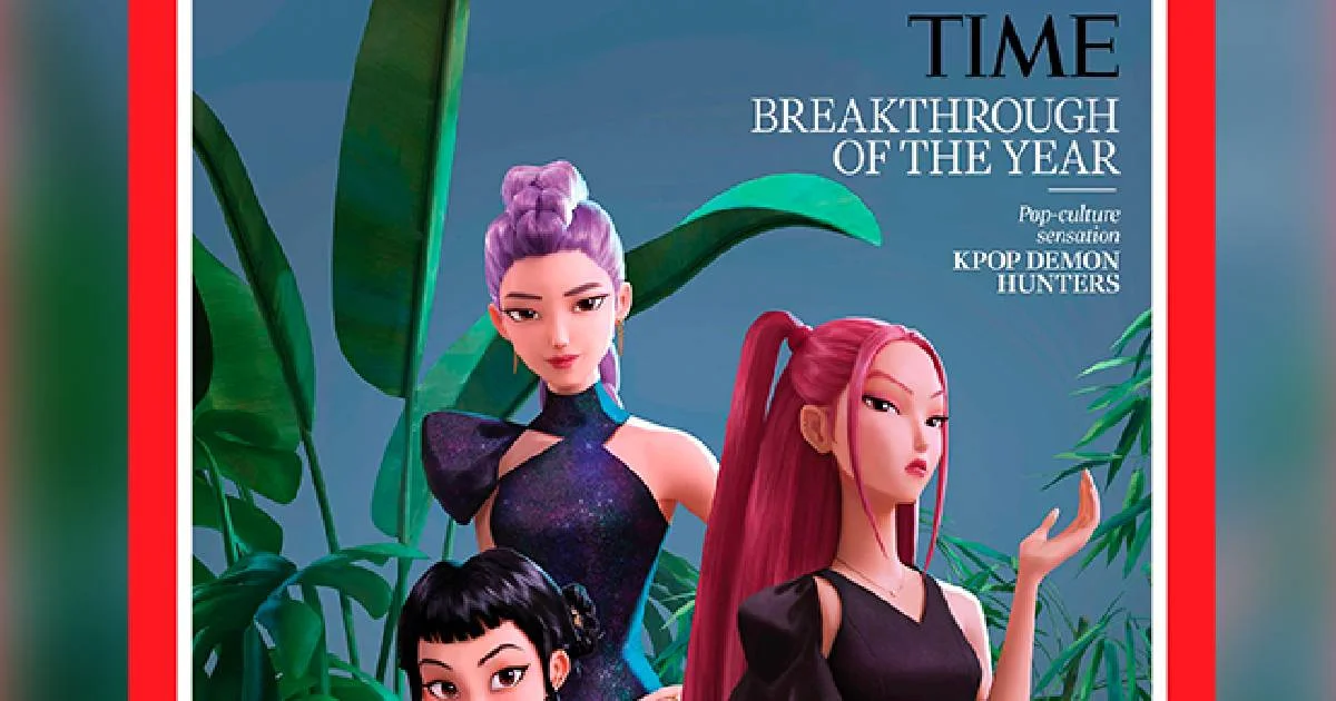 Las Huntrx de KPop Demon Hunters protagonizan la portada de TIME