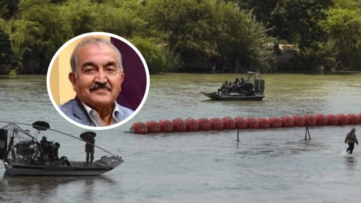 Barrera acuática va a desgraciar el río Bravo: Comisionado Roberto Ruiz