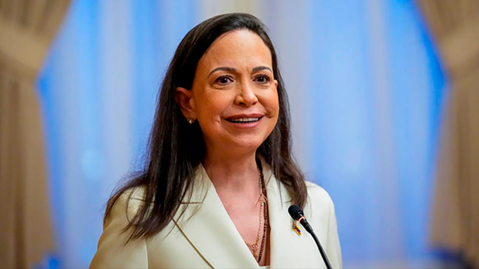 María Corina Machado agradece desde Oslo apoyo de EU y pide ayuda del mundo contra Maduro