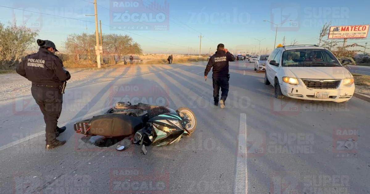Investigan choque en el que murió mujer motociclista
