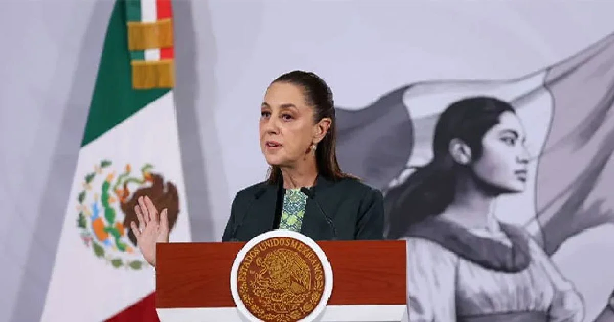 La Presidenta explicó que la sequía afecta tanto a México como a Estados Unidos.
