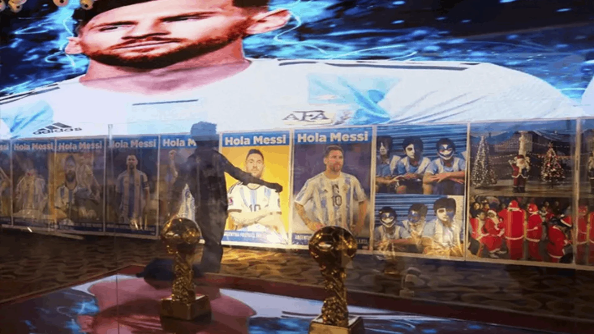 India rinde homenaje a Lionel Messi con una estatua monumental de más de 20 metros