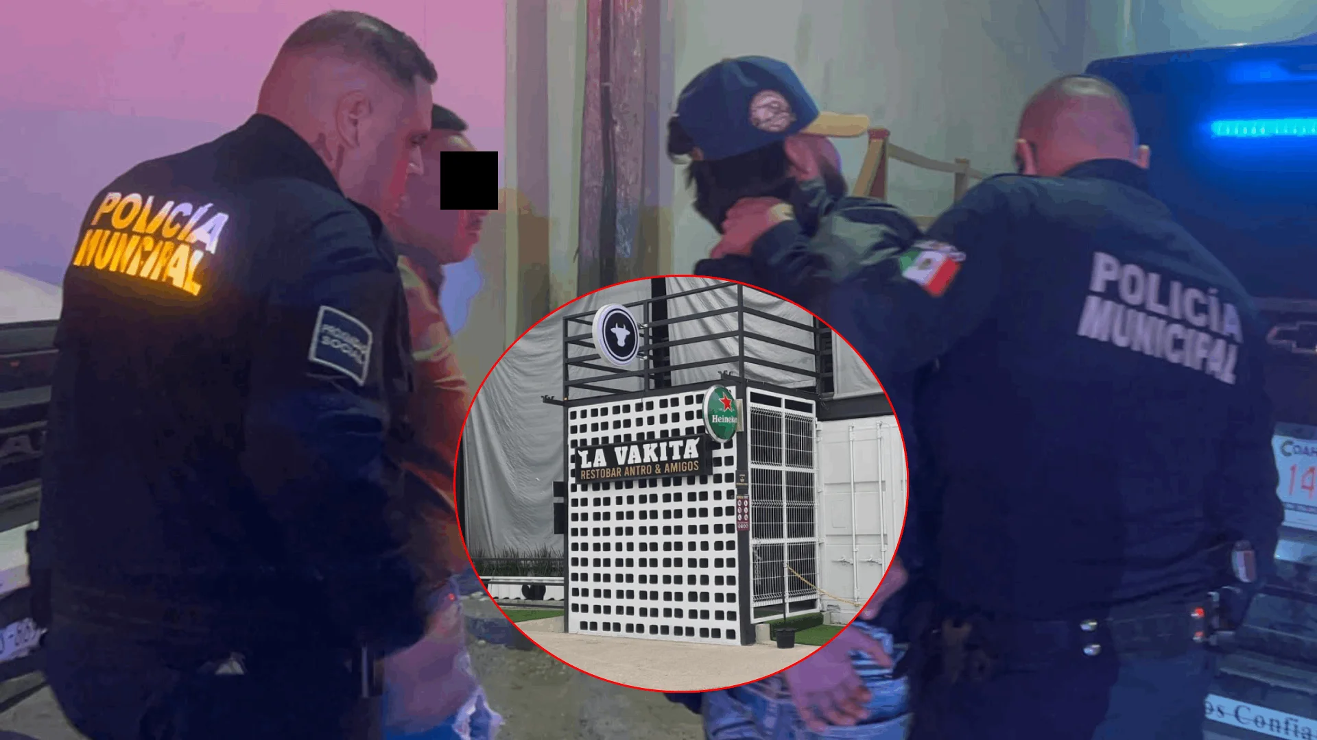 Riña tras salir de bar La Vakita deja un atropellado y tres detenidos