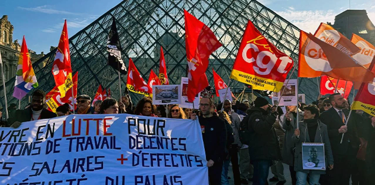 Museo Louvre suma una huelga de trabajadores a su lista negra del 2025
