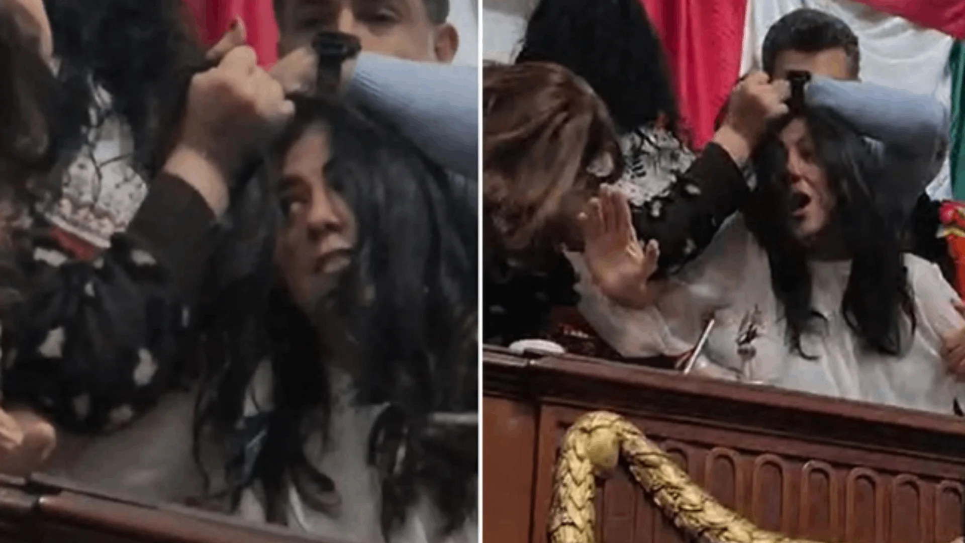 Diputadas se ‘desgreñan’ en Congreso de la CDMX por reforma de transparencia