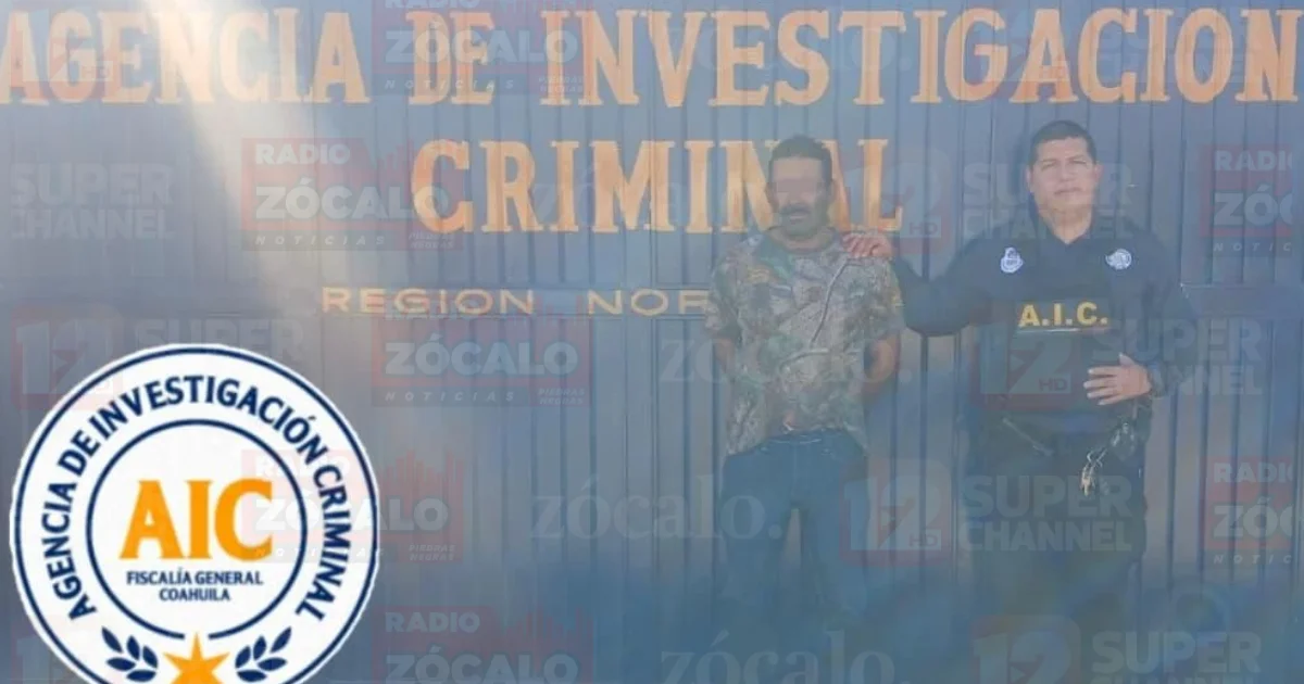 AIC captura a sujeto requerido por delito de narcóticos